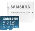 CHOLLO! Samsung EVO Micro SD 512GB U3 v30 a 31,2€