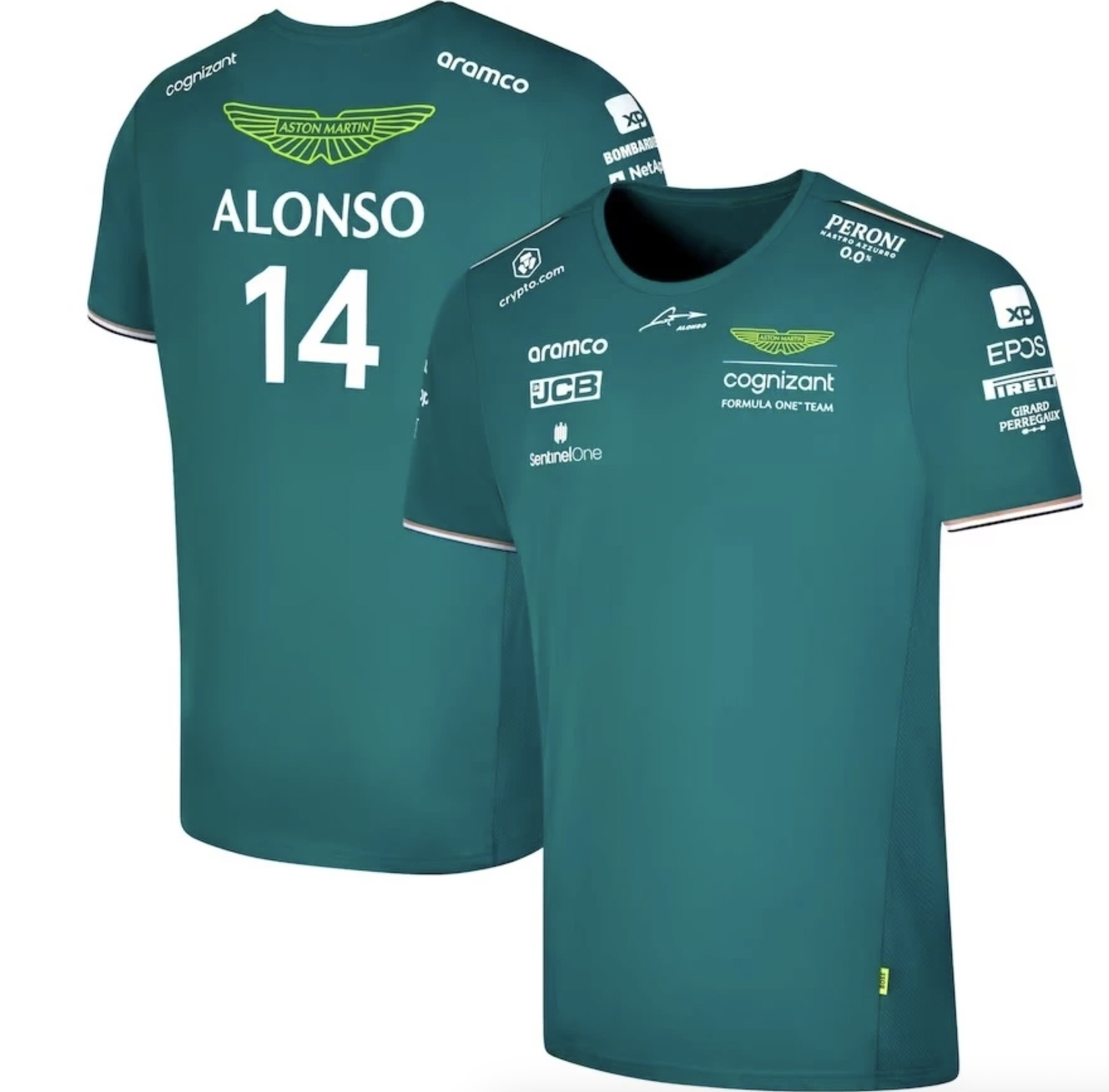 Camiseta manga corta Alonso Aston Martin F1