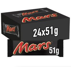 PRECIAZO! Pack de 24 chocolatinas Mars de turrón y caramelo a 7,8€