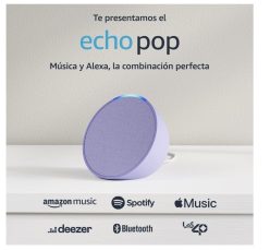 Echo Pop lo mas nuevo de Amazon con sonido potente y compacto a 54,9€