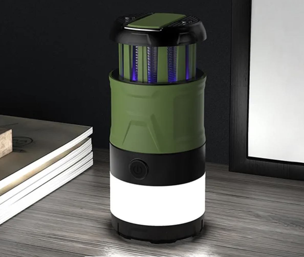 Linterna LED antimosquitos