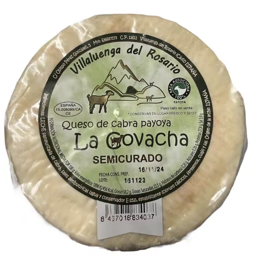 Queso Semicurado de Cabra Payoya