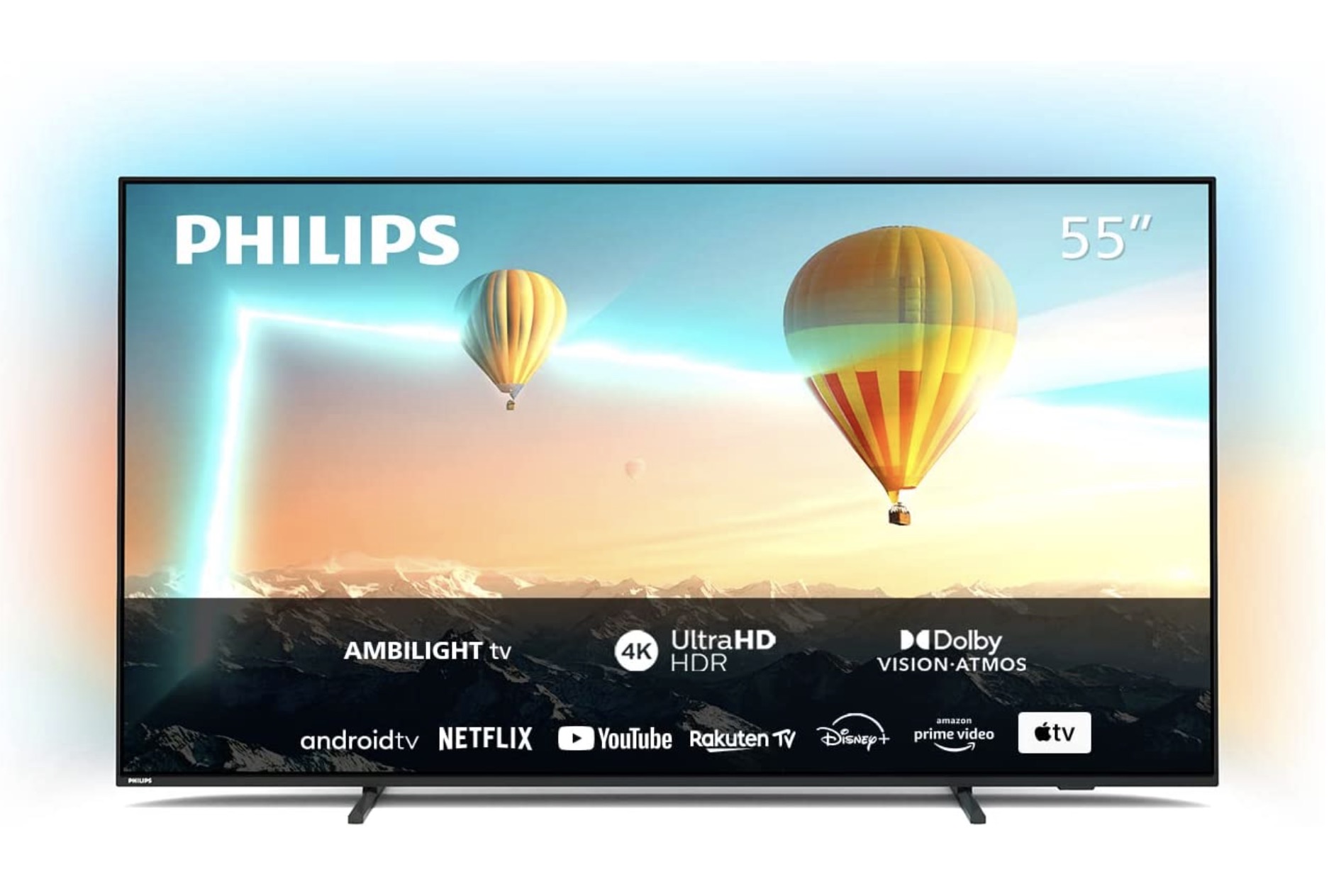 TV Philips UHD 4K Ambilight
