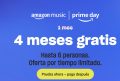 Amazon Music Unlimited HD 4 meses GRATIS
