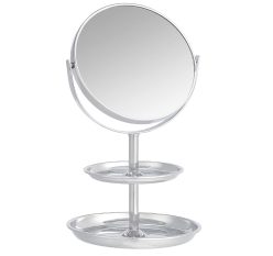 BUEN PRECIO! Espejo doble con bandejas a 6,9€