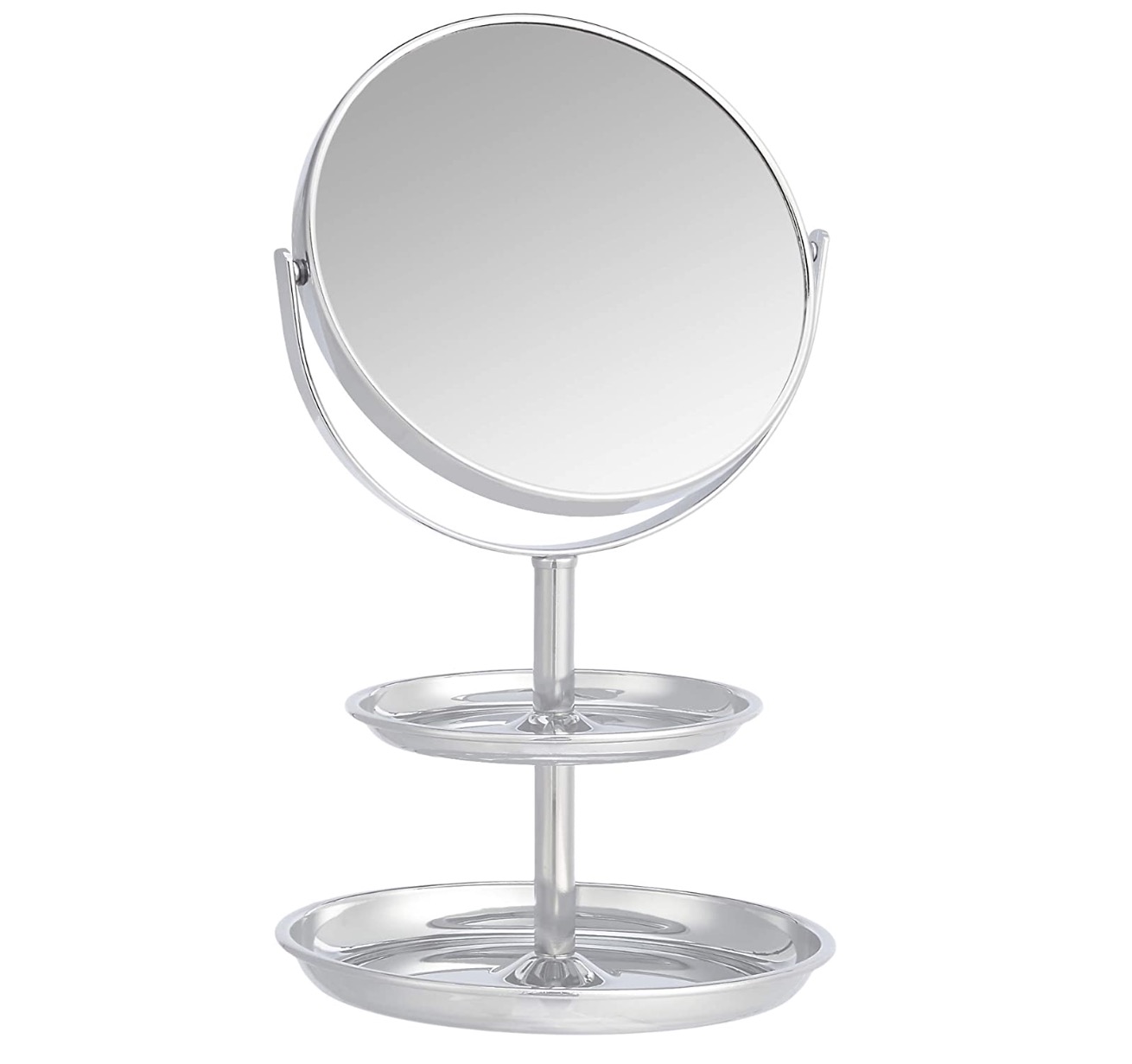 Espejo doble con bandejas