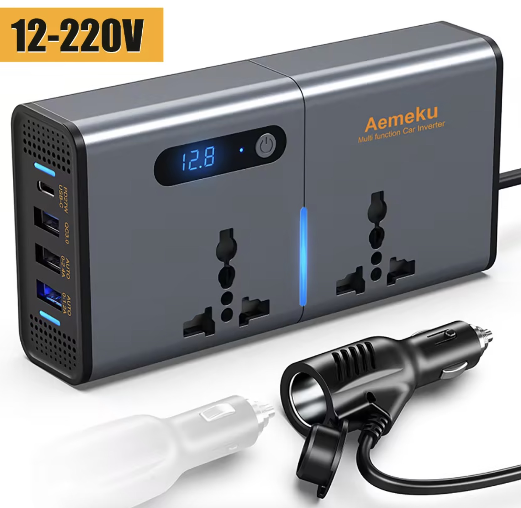 Inversor de corriente 200W