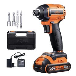 BUEN PRECIO! Atornillador impacto Topshak 20V a 28€