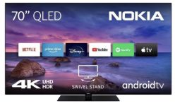 PRECIAZO AMAZON! Smart TV Nokia 70″ UHD 4K QLED AndroidTV solo 641,7€