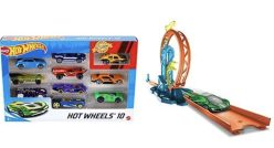 CHOLLO AMAZON! 10x Coches + pista Hot Wheels a 19,9€
