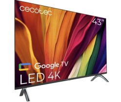 Preciazo Amazon! TV Cecotec 43″ 4K HDR10 Smart TV a 289€