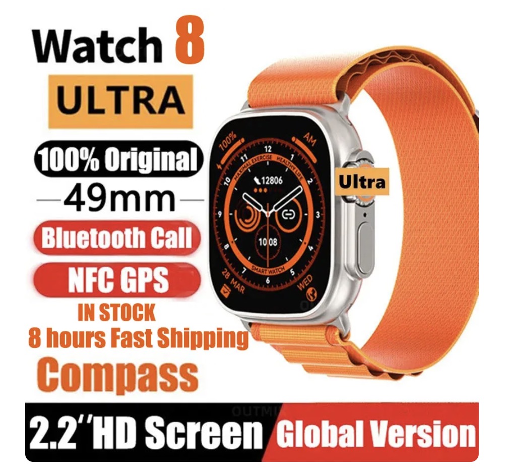 Reloj inteligente Ultra Watch 8
