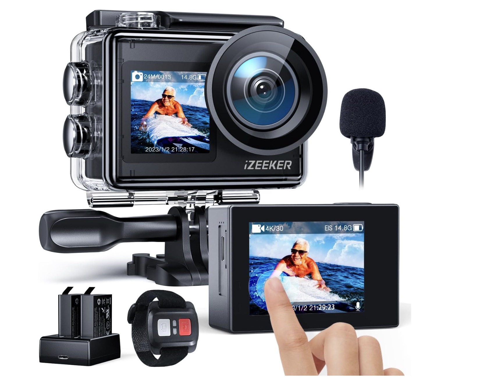 Cámara deportiva iZEEKER iA200