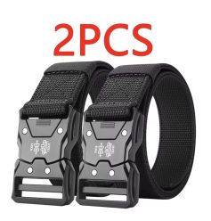 PRECIAZO! 2x Cinturón táctico con hebilla automática a 3,3€