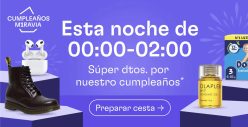 Aniverario Miravia esta noche de 00:00 a 02:00 – Chollos Exclusivos + Regalo por cada pedido