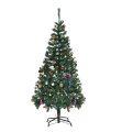 BUEN PRECIO! Árbol de Navidad Artificial 150 cm + 48 adornos a 19,5€