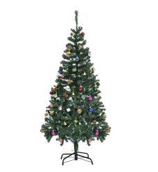 BUEN PRECIO! Árbol de Navidad Artificial 150 cm + 48 adornos a 19,5€