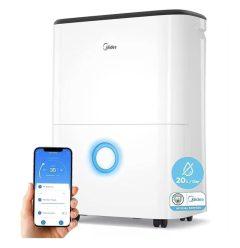 OFERTAZA! Deshumidificador Midea 20L 50m2 WiFi a 136,5€