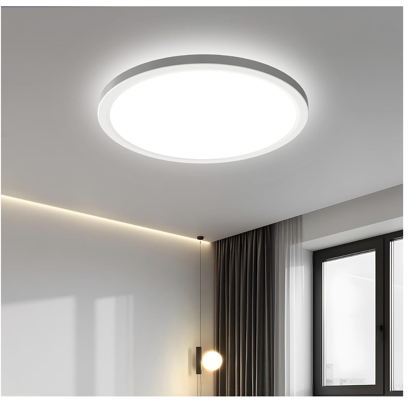 Luz de techo LED redonda