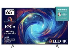 Preciazo Amazon! Hisense Pro QLED 65″ 144HZ Dolby Vision HDR10+ a 549€