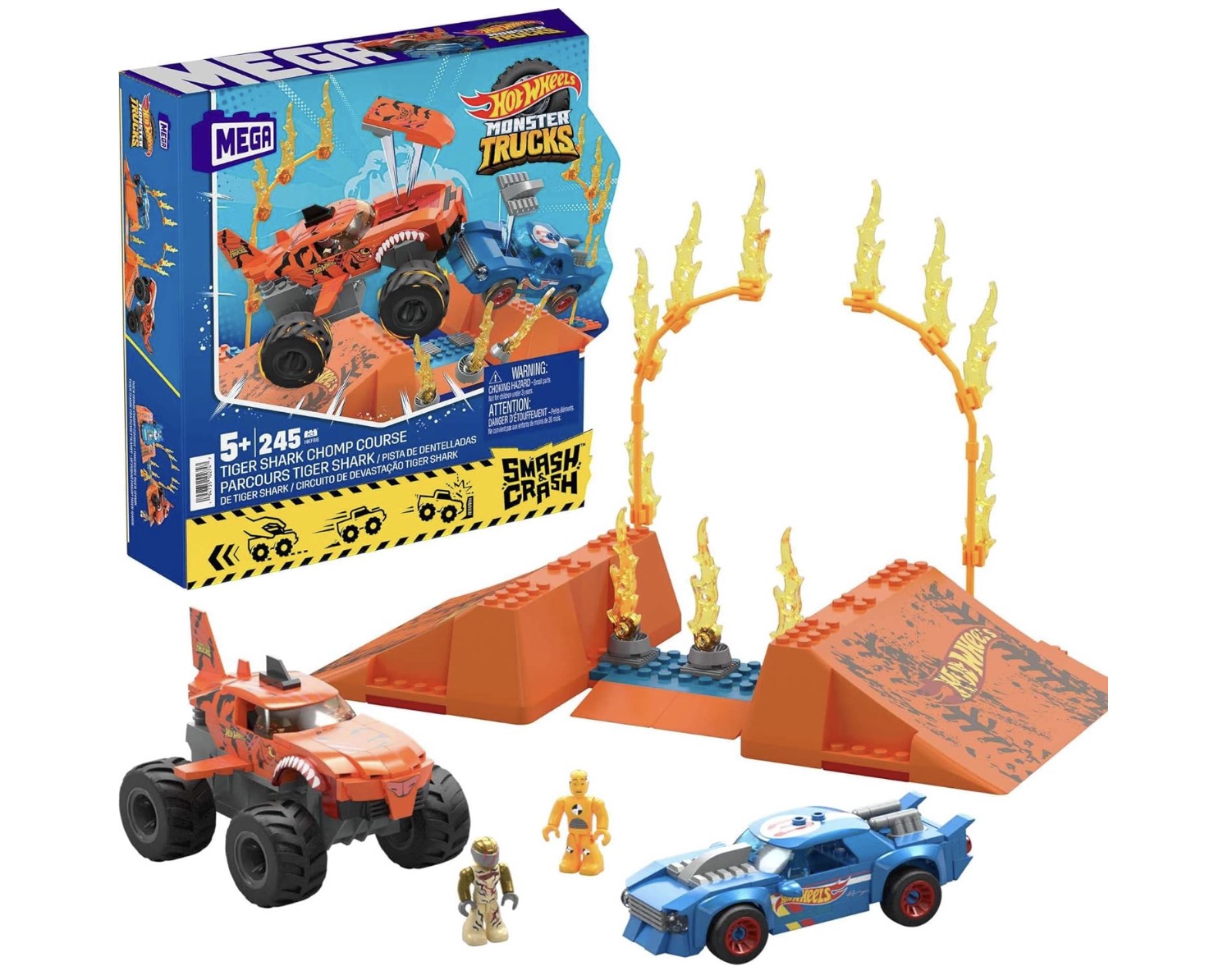 Hot Wheels Mega Construx Monster Trucks