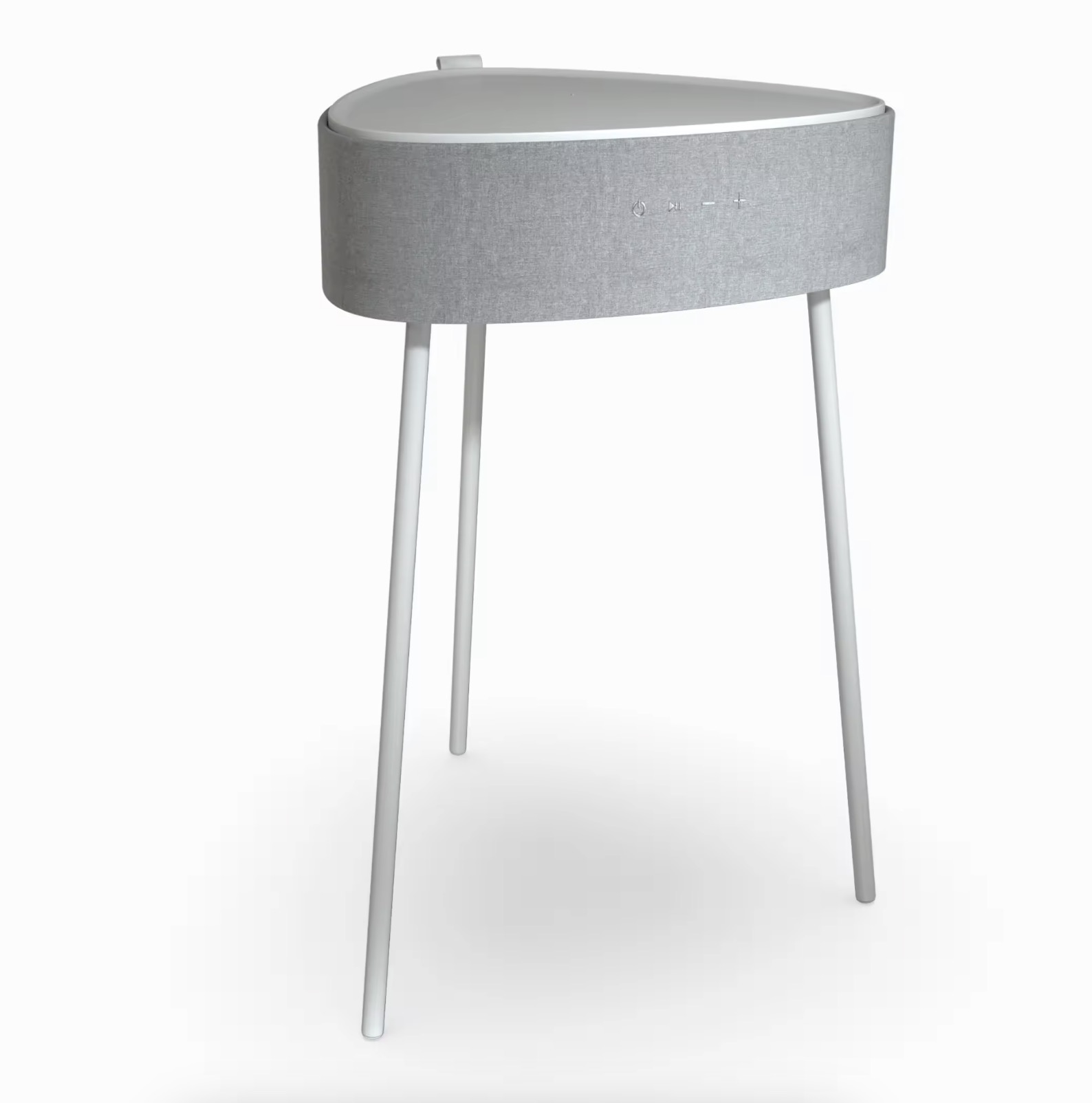 Mesa auxiliar con altavoz