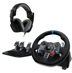 Preciazo! Volante Logitech G29 con pedales y auriculares ASTRO A10 a 169,9€