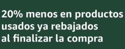 CHOLLO! -20% EXTRA Reacondicionados Amazon