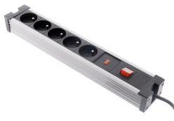 PRECIAZO AMAZON! Regleta Zenitech de 5  schuko de 16A con interruptor solo 6,6€