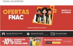 10% EXTRA de dto en Fnac en Tecnología y gaming