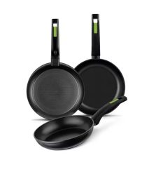BUEN PRECIO! Set 3 Sartenes Monix Green 18, 22 y 26cm a 23,4€