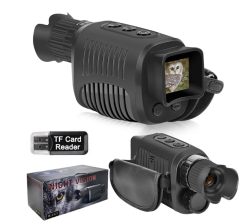 PRECIAZO ESPAÑA! Monóculo visión nocturna 1080P 300M a 15€