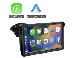 CHOLLITO! Pantalla 7″ con CarPlay, Android Auto y MirrorLink a 27,7€