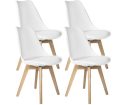 Rebaja! Pack 4 x Silla comedor diseño nórdico varios colores a 61€
