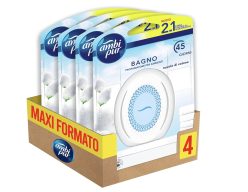 PRECIAZO AMAZON! 4x Ambientador Ambi Pur Baño Nubes De Algodón a 5,7€