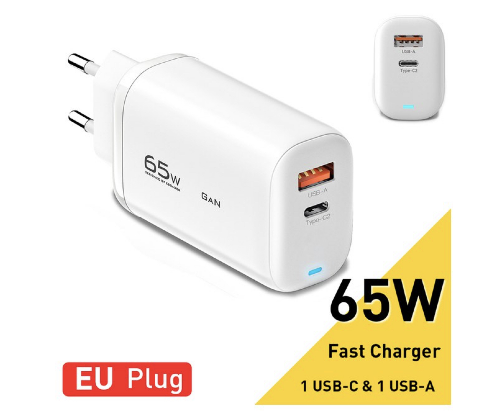 Cargador USB 65W