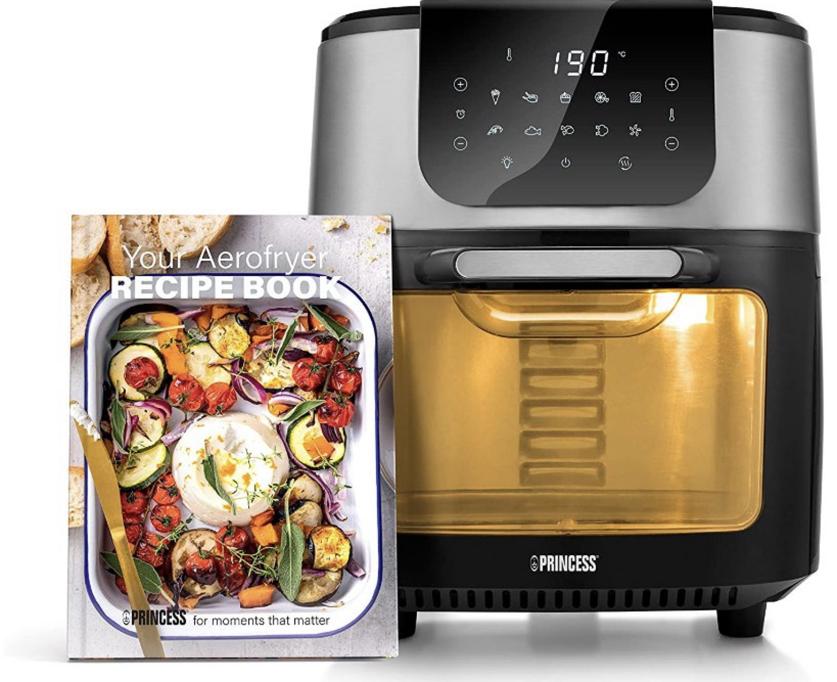 Freidora sin aceite y Horno Princess