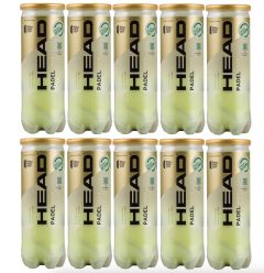 Preciazo! Pack 10 Botes Head Padel PRO S (30 pelotas) a 39,9€