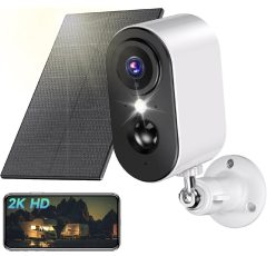 CHOLLO AMAZON! Cámara de Vigilancia con Panel Solar a 29,9€