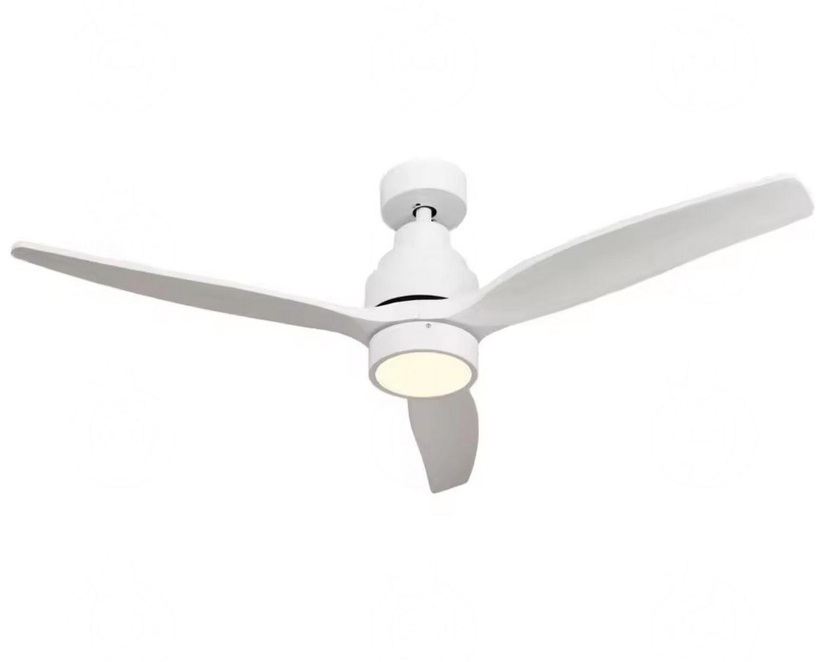 ventilador dc con luz y mando