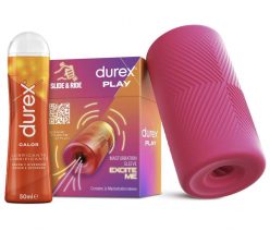 OFERTA +18! Masturbador Durex SLIDE & RIDE + Lubricante 50 ml a 35,5€