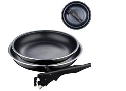PRECIAZO AMAZON! Set 2 Sartenes Bergner Click&Cook a 17,5€