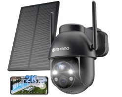 CHOLLO! Cámara de Vigilancia WiFi Exterior 2K Yesyamo 360º a 39,9€