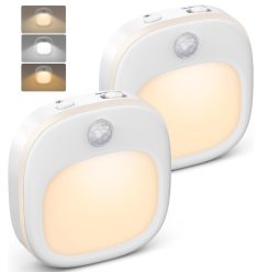 Preciazo Amazon! Pack 2x Luz Nocturna con sensor movimiento a 9,98€