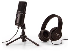PRECIAZO AMAZON! Kit Podcast USB Zoom Micrófono + Auriculares a 50,1€