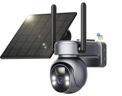 BUEN PRECIO! Cámara Vigilancia SEHMUA 2K con placa solar a 39,9€