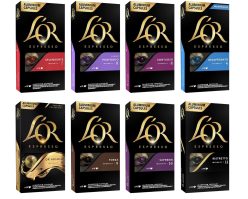 PRECIAZO! Surtido de 80 Cápsulas L’OR Espresso 8 variedades a 22,1€
