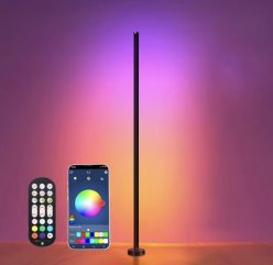 Mas Preciazo! Lámpara de pie ARGB LED Bluetooth y Mando a 8,9€