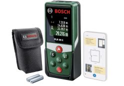 PRECIAZO AMAZON! Medidor láser digital Bosch PLR 30 C a 48,8€