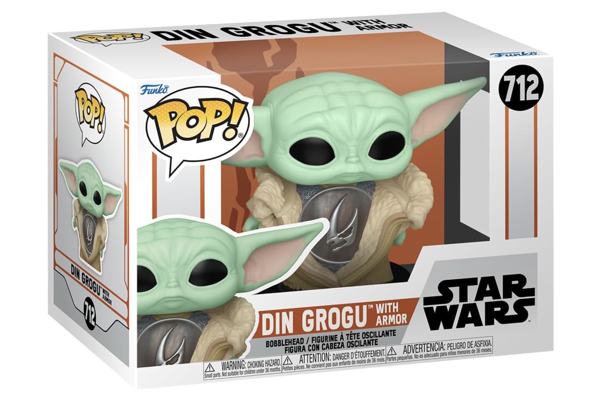 Funko Grogu con armadura
